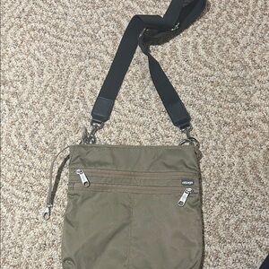 eBags Olive Khaki Crossbody Travel Bag